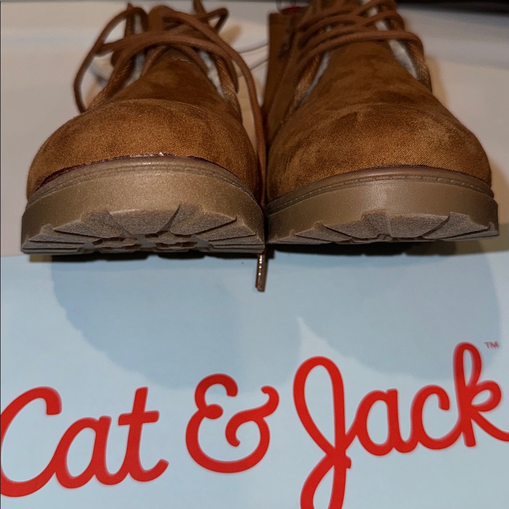 Cat & Jack Brown Ronin Boots - Picture 6 of 10